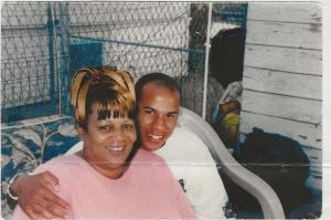 Roy L. Walker photo age 18 and his aunt Missy